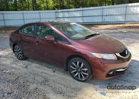 2014 Honda Civic Exl from USA, damaged, VIN 19XFB2F96EE053726